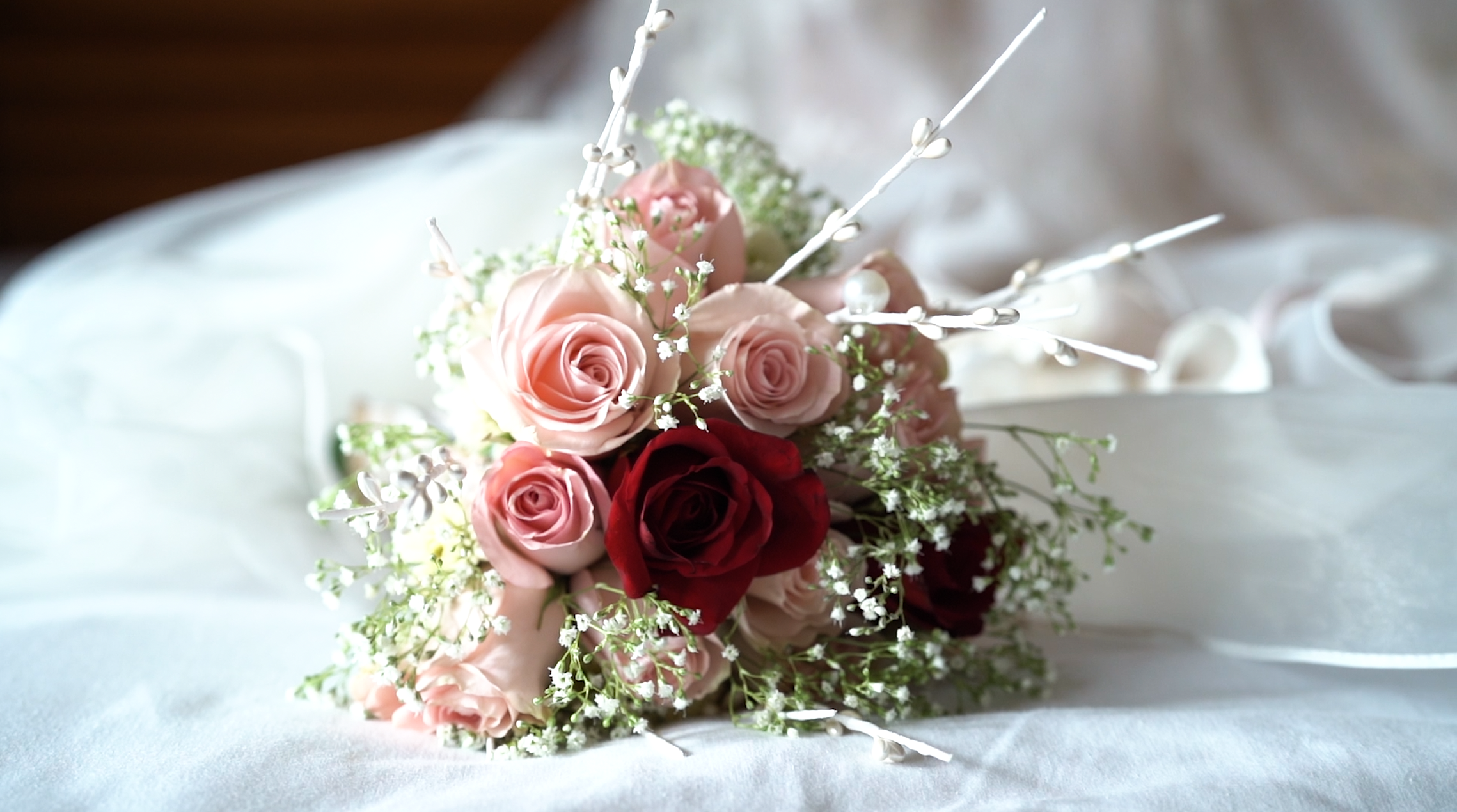 Bouquet of bridal flowers